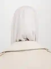 Молочный балаклава бони лапша женская, хиджаб, бонька