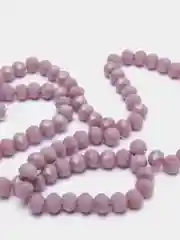 Оливковый бусины стеклянные матовые, с гранями 4/6/8мм