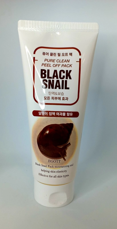 JIGOTT Маска-пленка для лица Black Snail Clean Pack