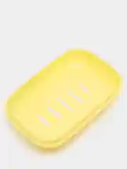 Желтый мыльница, 11 х 7.5 х 4 см