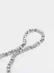 Серый бусины с гранями 4мм