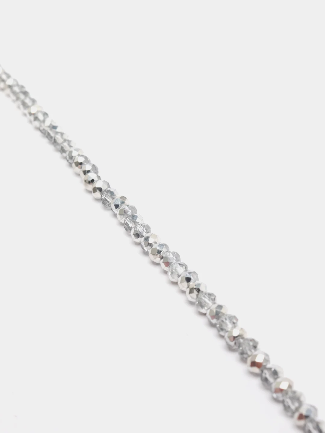 Серый бусины с гранями 4мм