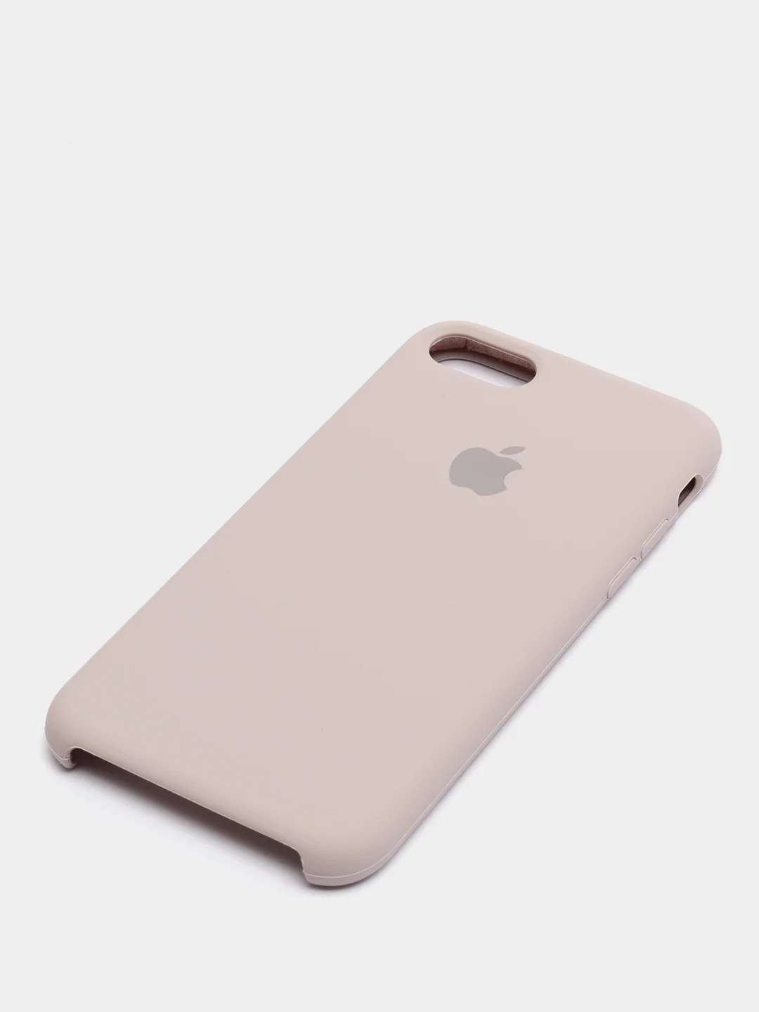 Бежевый меланж силиконовый чехол для Айфон 6/6s, 7/8, 7+/8+, X/Xs, Xr, 11, 11Pro, 11ProMax