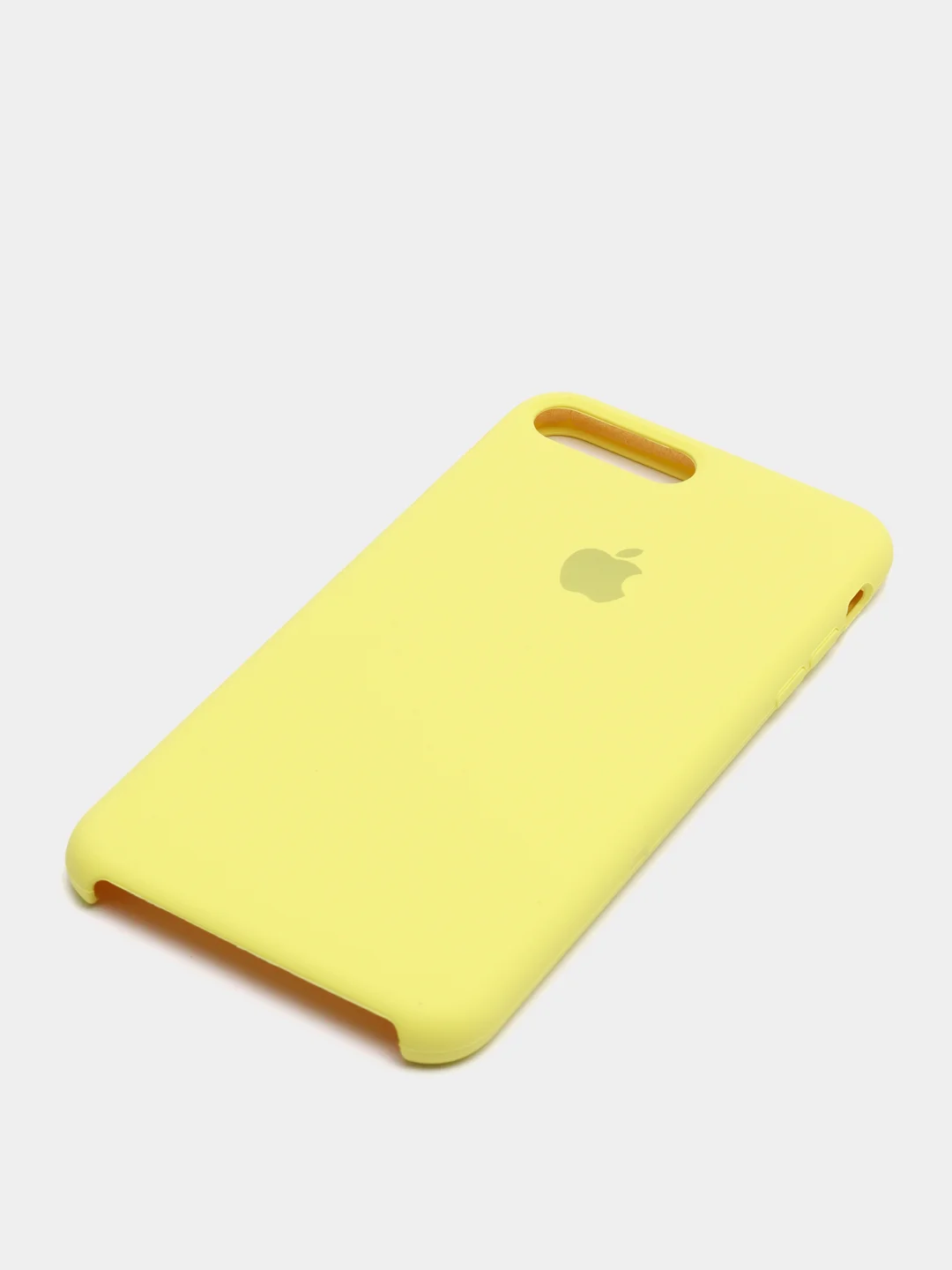 Желтый силиконовый чехол для Айфон 6/6s, 7/8, 7+/8+, X/Xs, Xr, 11, 11Pro, 11ProMax