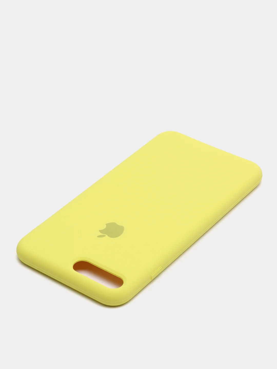 Желтый силиконовый чехол для Айфон 6/6s, 7/8, 7+/8+, X/Xs, Xr, 11, 11Pro, 11ProMax
