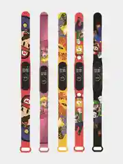 Силиконовый ремешок для фитнес-браслетов Xiaomi Mi Band 3/4 Mario (Марио-персонаж)