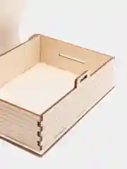 Копилка-книжка из дерева "На заветную мечту", с деревянным замком