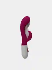 Вибратор с клиторальным стимулятором Nessy, 20 см