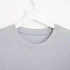 Футболка мужская, однотонная, цвет серый