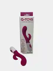 Вибратор с клиторальным стимулятором Nessy, 20 см