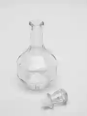 Серебряный графин стеклянный 0.5 л