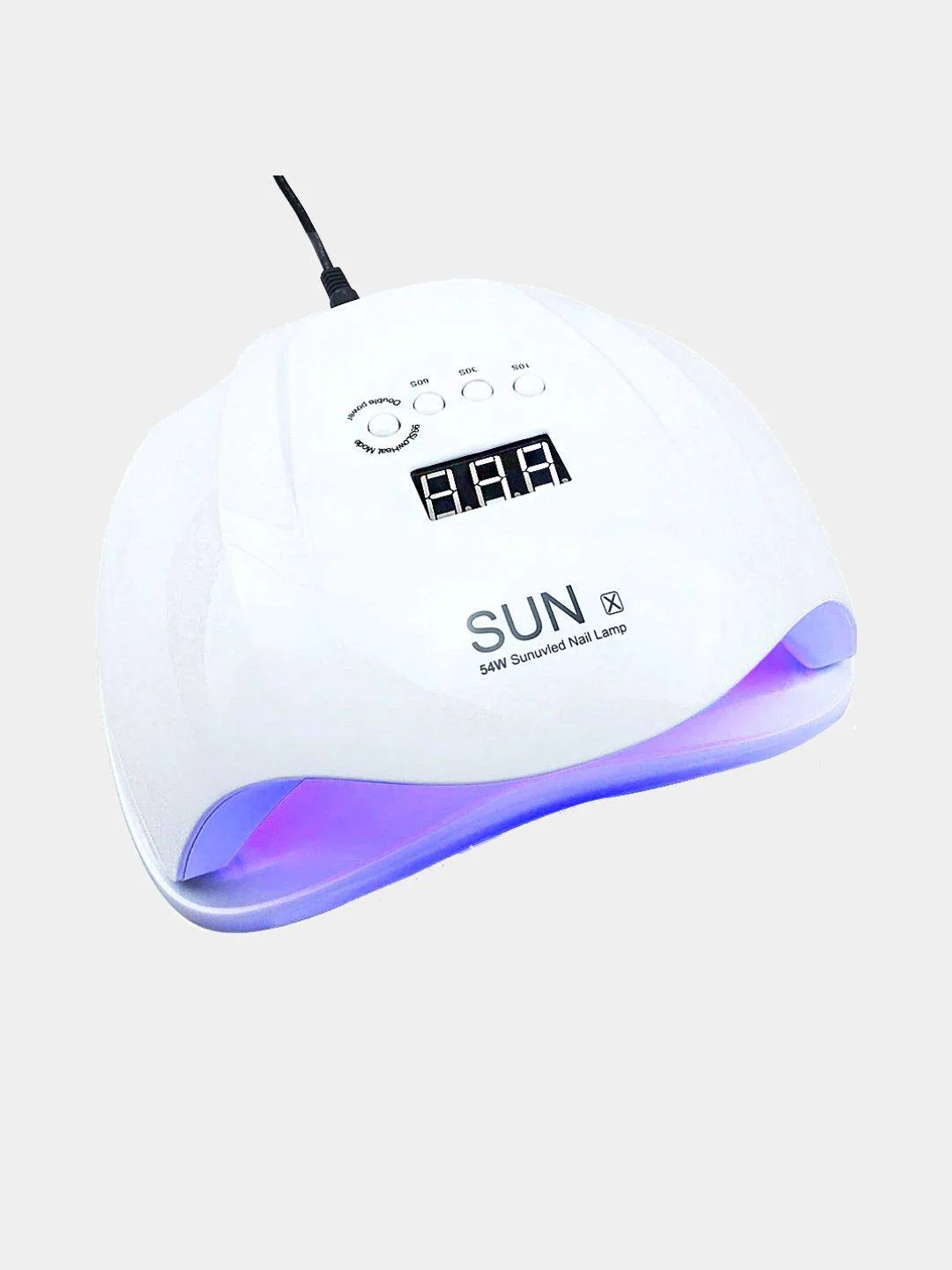 Белый лампа маникюрная Sun X 54W