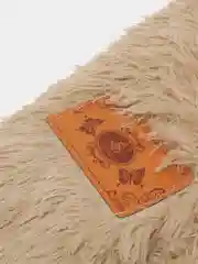 Бежевый пушистый плед, бежевый