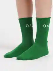 Зеленый носки корейские