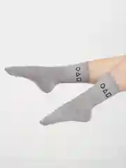 Серый носки корейские