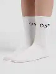 Белый носки корейские