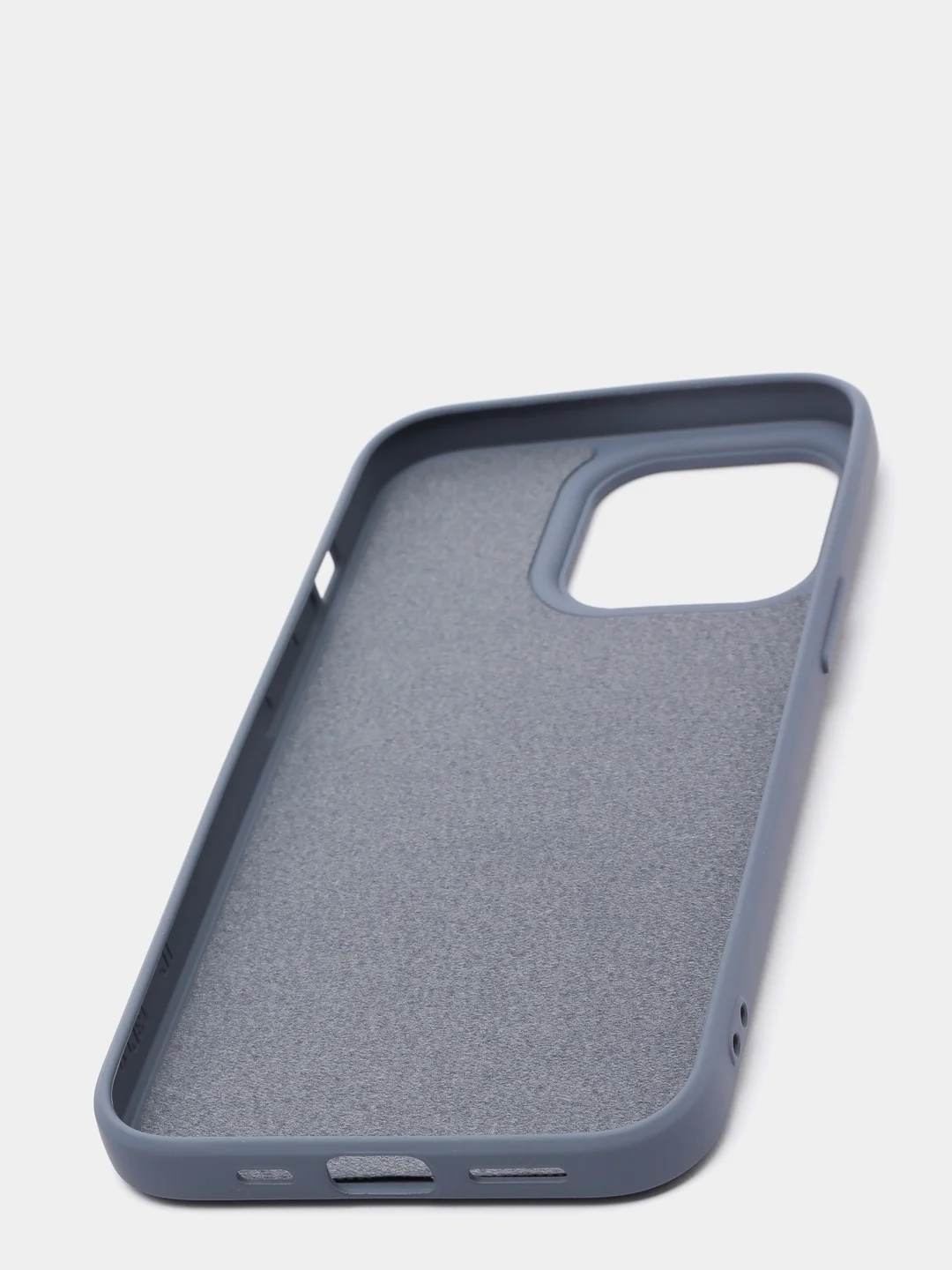 Синий меланж чехол для iPhone 13 pro / iPhone 13 PRO чехол / чехол Айфон 13 про / Silicon Case 13 PRO