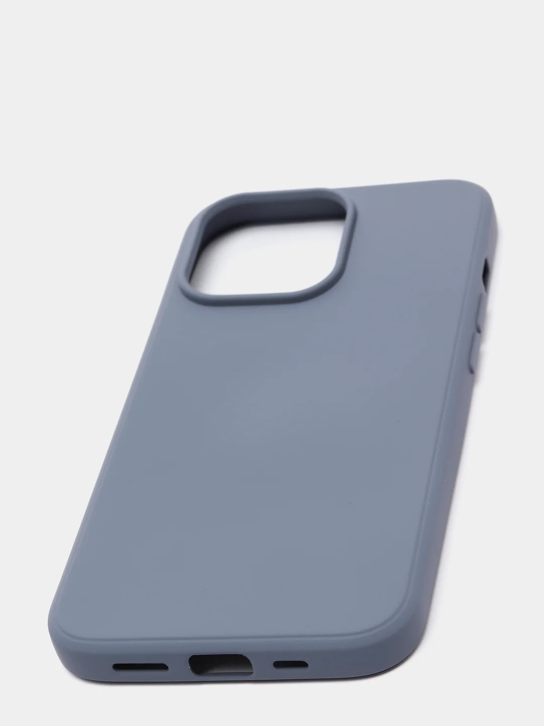 Синий меланж чехол для iPhone 13 pro / iPhone 13 PRO чехол / чехол Айфон 13 про / Silicon Case 13 PRO