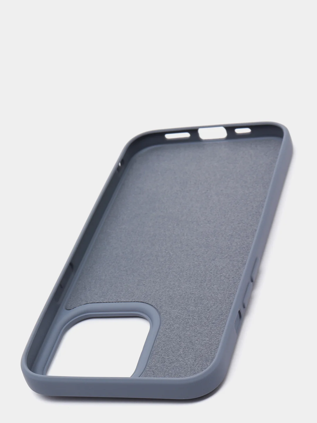 Синий меланж чехол для iPhone 13 pro / iPhone 13 PRO чехол / чехол Айфон 13 про / Silicon Case 13 PRO