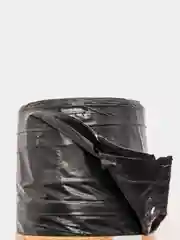 Мешки для мусора Paclan "Eco line" с тесьмой, 60 л, ПВД, черные, 15 штук