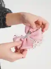 Заколка-бант для девочек/Заколки детские/банты для волос/заколки праздничные/Бант детский