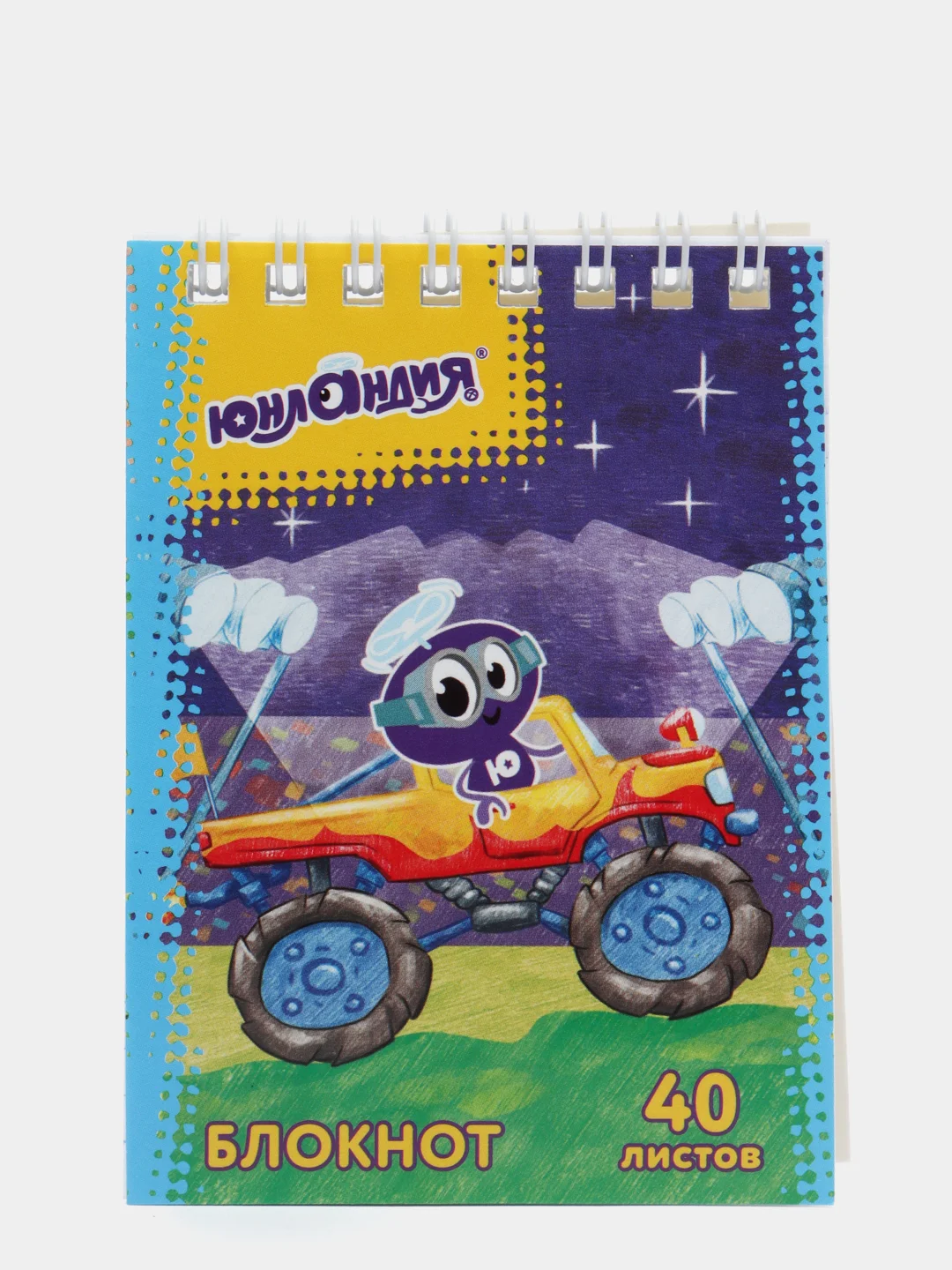 Блокнот в клетку, А7, 40 л