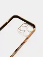 Черный чехол для iPhone 12 Mini, 12 Pro Max, 13 Mini, 13 Pro Max с гальваническим покрытием