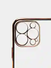 Черный чехол для iPhone 12 Mini, 12 Pro Max, 13 Mini, 13 Pro Max с гальваническим покрытием