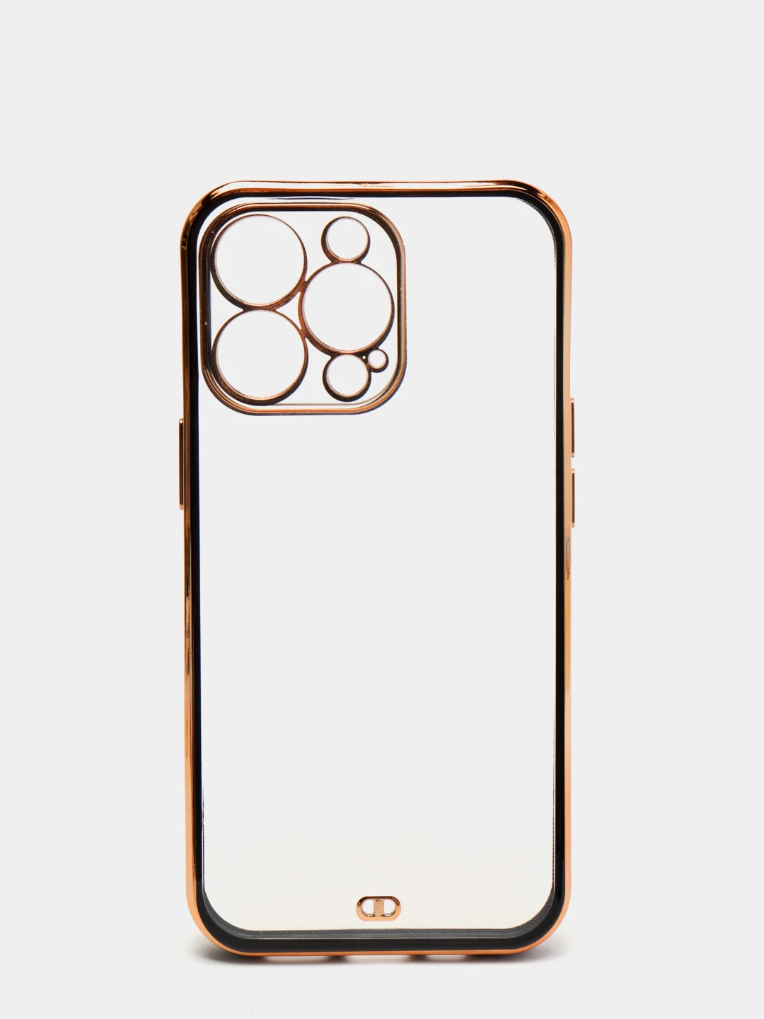 Черный чехол для iPhone 12 Mini, 12 Pro Max, 13 Mini, 13 Pro Max с гальваническим покрытием
