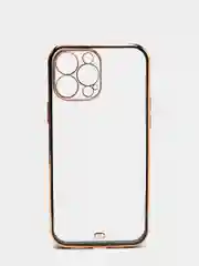 Черный чехол для iPhone 12 Mini, 12 Pro Max, 13 Mini, 13 Pro Max с гальваническим покрытием
