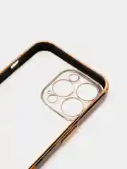 Черный чехол для iPhone 12 Mini, 12 Pro Max, 13 Mini, 13 Pro Max с гальваническим покрытием