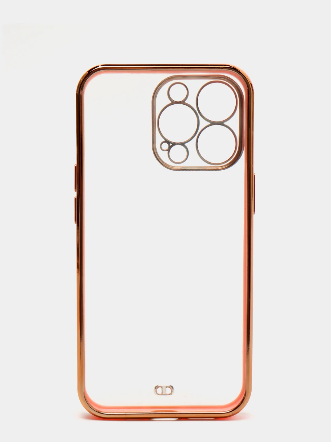 Розовый чехол для iPhone 12 Mini, 12 Pro Max, 13 Mini, 13 Pro Max с гальваническим покрытием