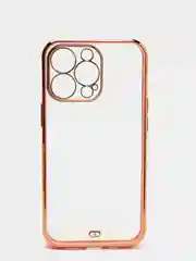 Розовый чехол для iPhone 12 Mini, 12 Pro Max, 13 Mini, 13 Pro Max с гальваническим покрытием