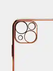 Розовый чехол для iPhone 12 Mini, 12 Pro Max, 13 Mini, 13 Pro Max с гальваническим покрытием