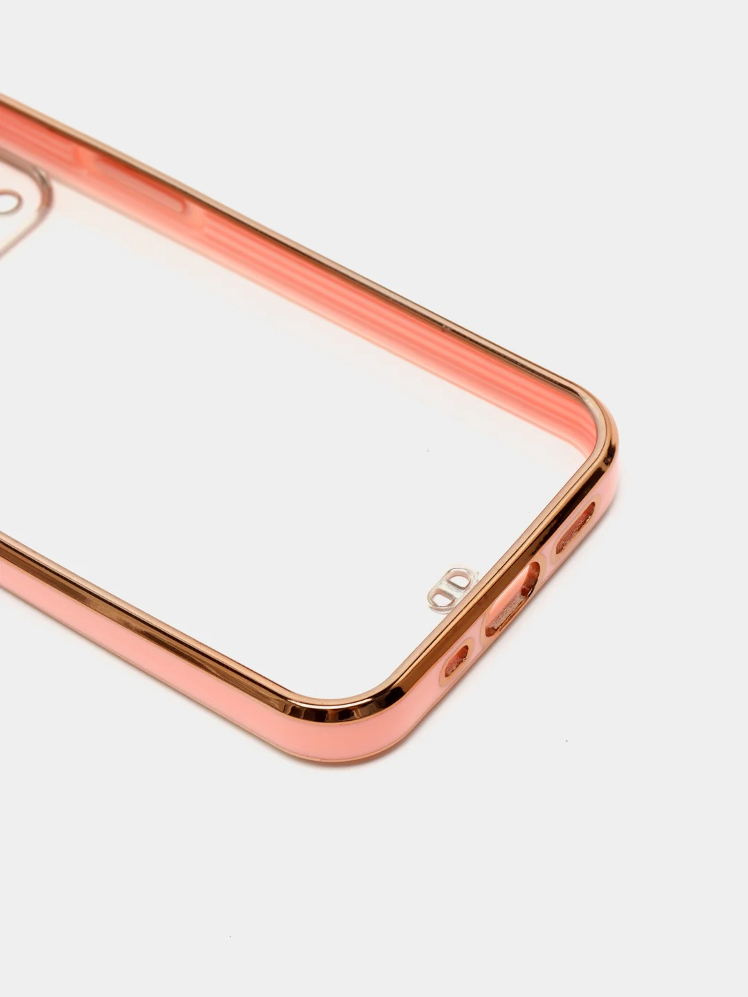 Розовый чехол для iPhone 12 Mini, 12 Pro Max, 13 Mini, 13 Pro Max с гальваническим покрытием