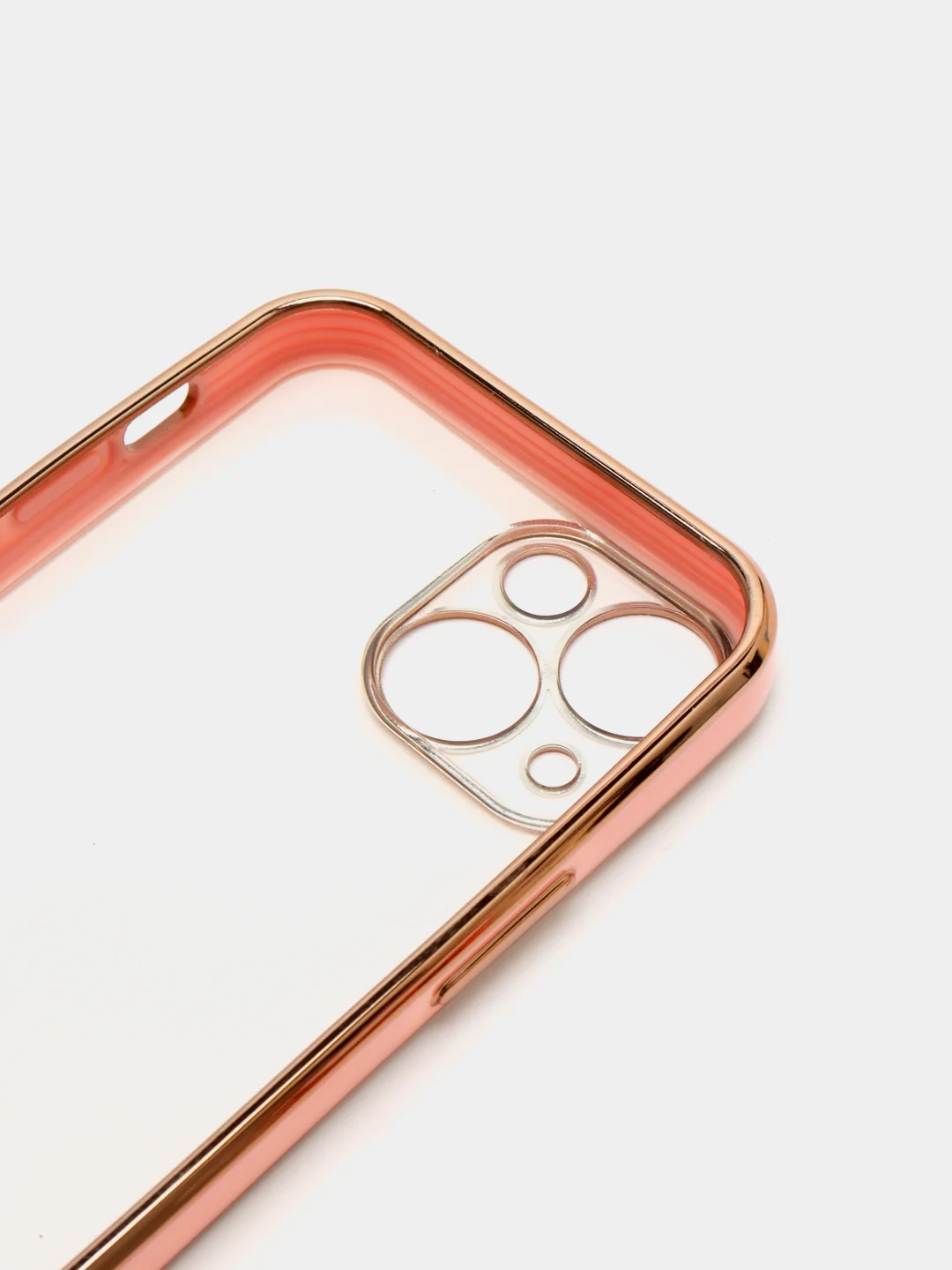 Розовый чехол для iPhone 12 Mini, 12 Pro Max, 13 Mini, 13 Pro Max с гальваническим покрытием