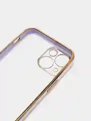 Лавандовый чехол для iPhone 12 Mini, 12 Pro Max, 13 Mini, 13 Pro Max с гальваническим покрытием