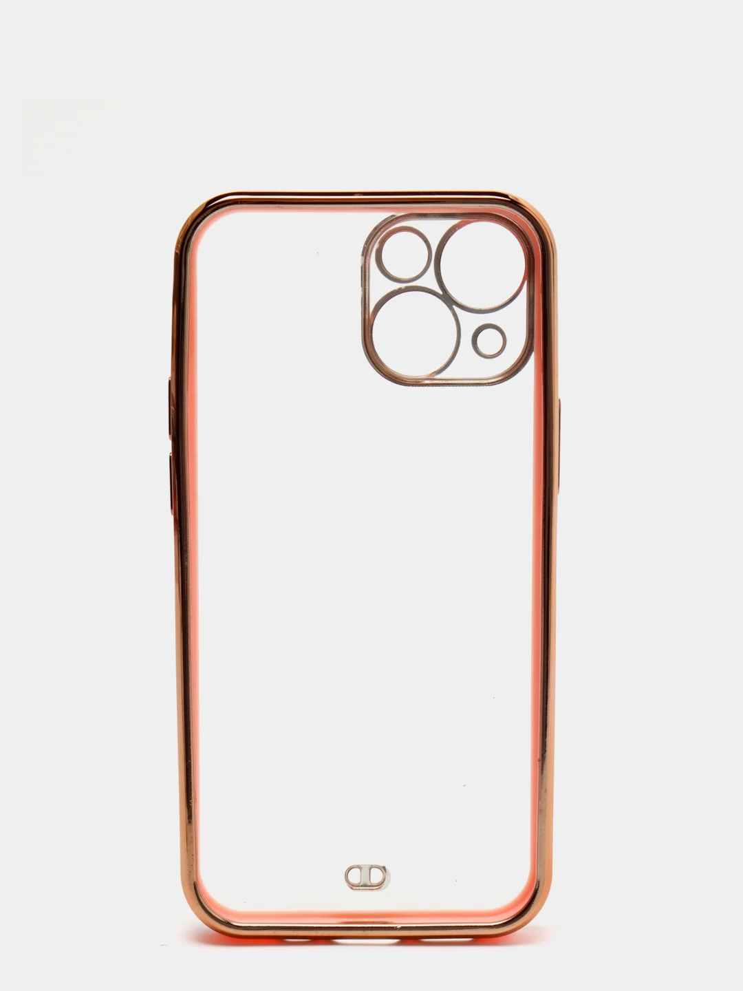 Розовый чехол для iPhone 12 Mini, 12 Pro Max, 13 Mini, 13 Pro Max с гальваническим покрытием