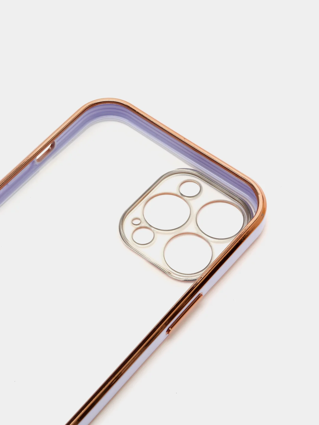 Лавандовый чехол для iPhone 12 Mini, 12 Pro Max, 13 Mini, 13 Pro Max с гальваническим покрытием