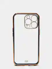Синий чехол для iPhone 12 Mini, 12 Pro Max, 13 Mini, 13 Pro Max с гальваническим покрытием
