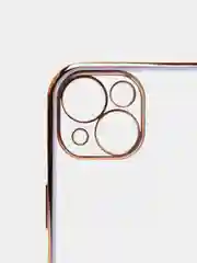 Лавандовый чехол для iPhone 12 Mini, 12 Pro Max, 13 Mini, 13 Pro Max с гальваническим покрытием
