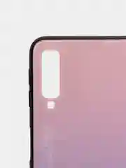 Конфетный градиентный чехол из закаленного стекла для Samsung S10/S20/A51/A71/S9/A01/A50/A20/A70