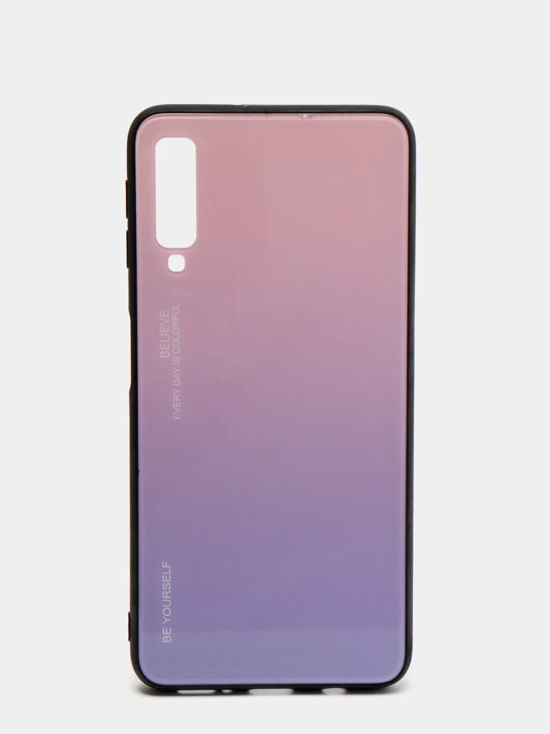 Конфетный градиентный чехол из закаленного стекла для Samsung S10/S20/A51/A71/S9/A01/A50/A20/A70