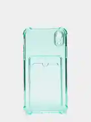 Салатовый противоудар чехол карта iPhone 7 8 Plus, SE2, X, XS, XR, 11 Pro Max, 12 Mini, 12 Pro Max