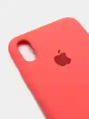 Коралловый чехол Silicon Case для iPhone X/XS