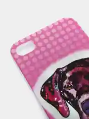 Серый чехол-накладка для iPhone 4/4S картинки