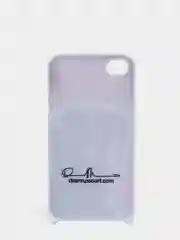 Серый чехол-накладка для iPhone 4/4S картинки
