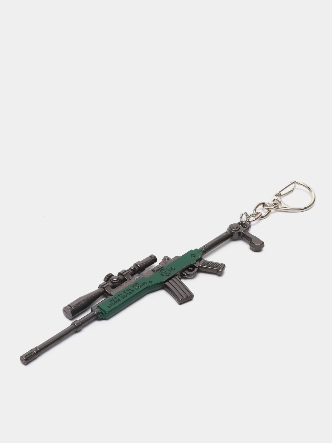 Розовый брелок PUBG