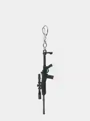Розовый брелок PUBG