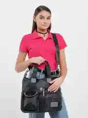 Черный сумка многофункциональная